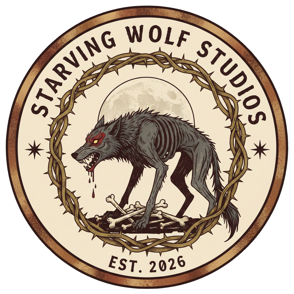 Starving Wolf Studios Logo